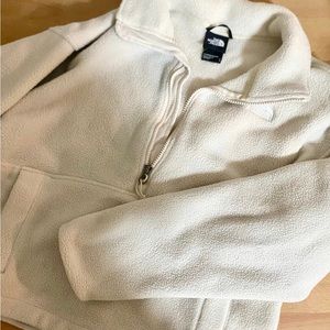 White North Face Women’s Jacket Size S